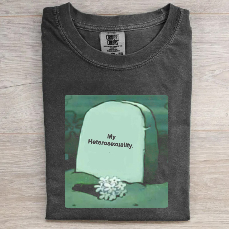 My Heterosexuality Funny lgbtq T-shirt
