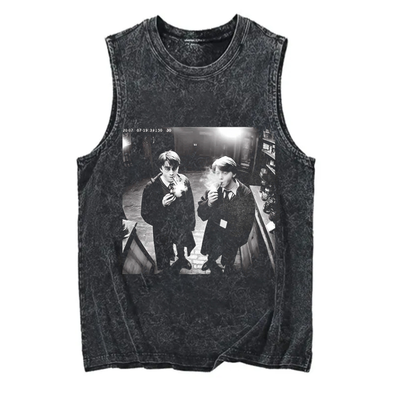 Retro Fantasy Movies T-shirt/backprint/tank