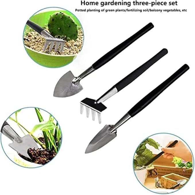 Wavising Sukkulenten-Werkzeuge, 15-teiliges Mini-Gartenwerkzeug-Set, Umpflanzwerkzeug-Set, Sukkulenten-Pflege-Set für Sukkulenten-Miniatur-Gartenpflanzen