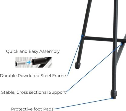 Wavising Schwarzes Ei Form Conversational Gartenmöbel Bistro Patio Outdoor Set Für Balkone Gärten Terrassen 2 Stühle 1 Glasplatte Tisch