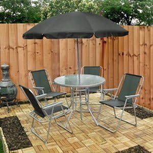 Wavising Werbeset (6 Teile), Schwarz &, 4-Sitzer, Schwarz und Silber