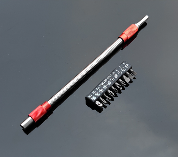 （49% OFF）Hexagonal Shank Metal Flex Universal Extension Bit Holder