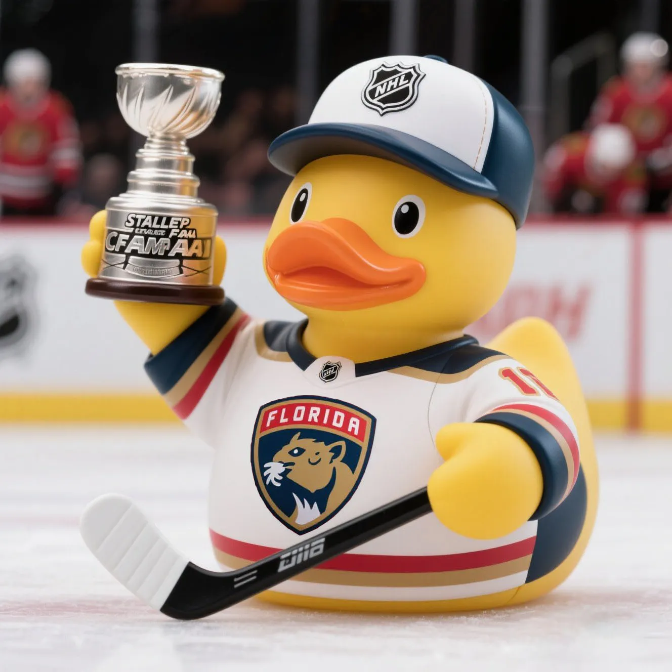 🏆Florida Panthers Stanley Cup Champion Duck 🐤