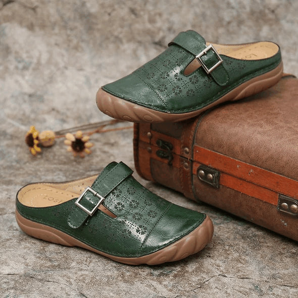 Hollow Carved Casual Sandals-ABOXUN