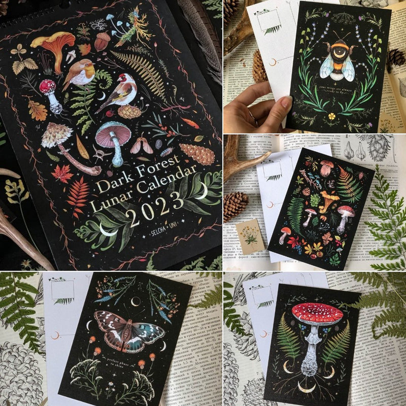 2023 Dark Forest Lunar Calendar-ABOXUN
