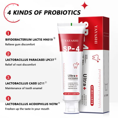 🔥2023 HOT SALE - YAYASHI SP-4 Probiotic Whitening Toothpaste