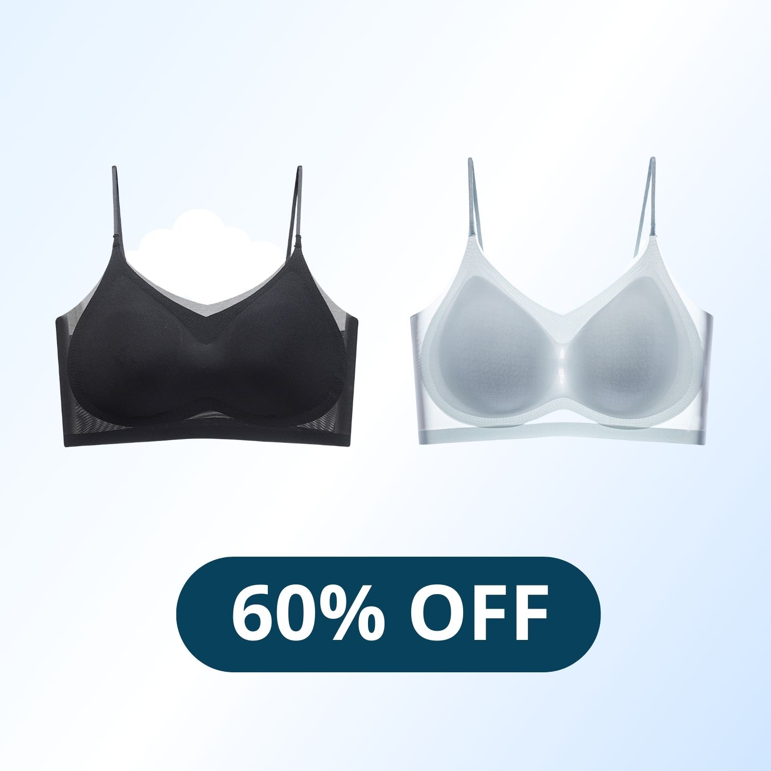 WindyBra - LAST DAY 70% OFF - Summer seamless ultra-thin plus size ice silk comfort bra