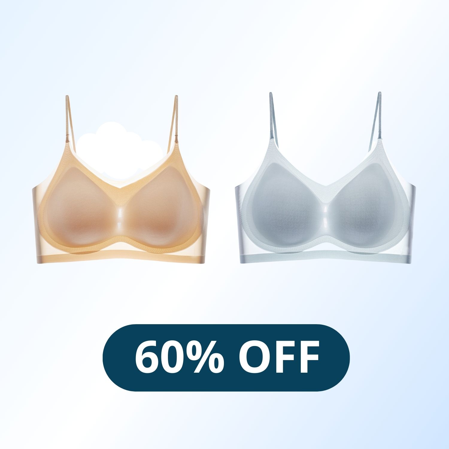 WindyBra - LAST DAY 70% OFF - Summer seamless ultra-thin plus size ice silk comfort bra