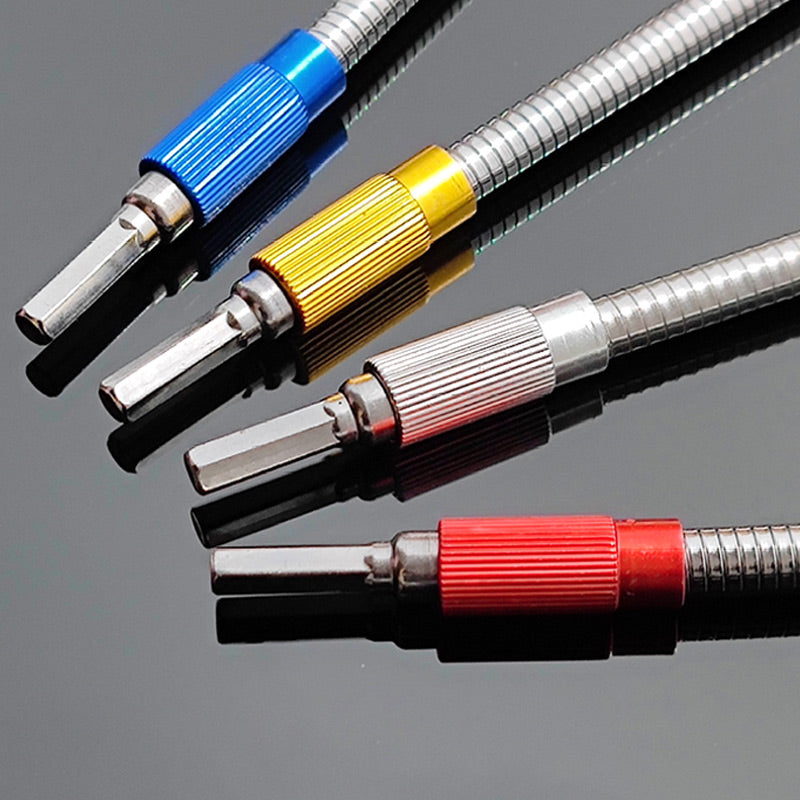 （49% OFF）Hexagonal Shank Metal Flex Universal Extension Bit Holder