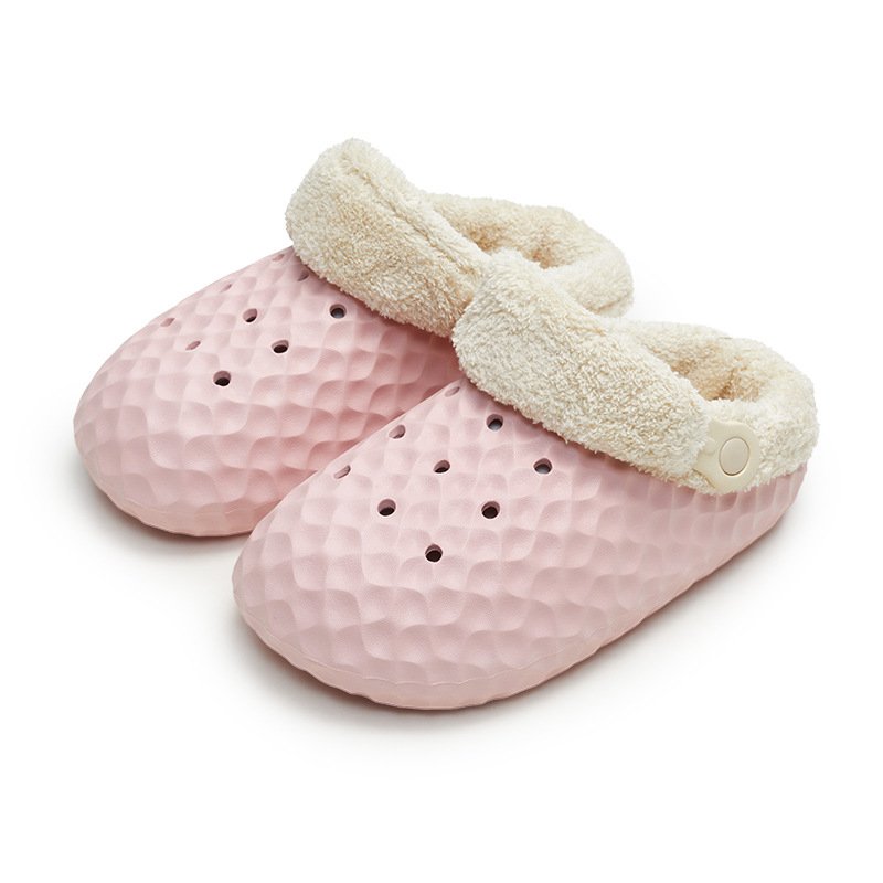 Removable Outer Wear Non-slip Waterproof Cotton Slippers-ABOXUN
