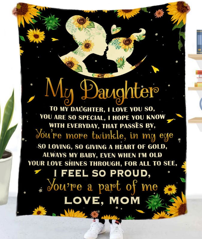 🎁Daughter's Gift - Warm Gift Blanket (49% OFF TODAY)-ABOXUN