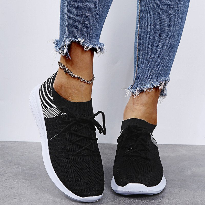 Fall Breathable Mesh Women's Sneakers-ABOXUN