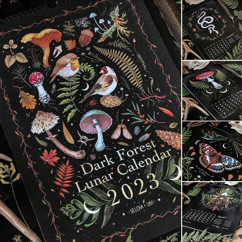 2023 Dark Forest Lunar Calendar-ABOXUN