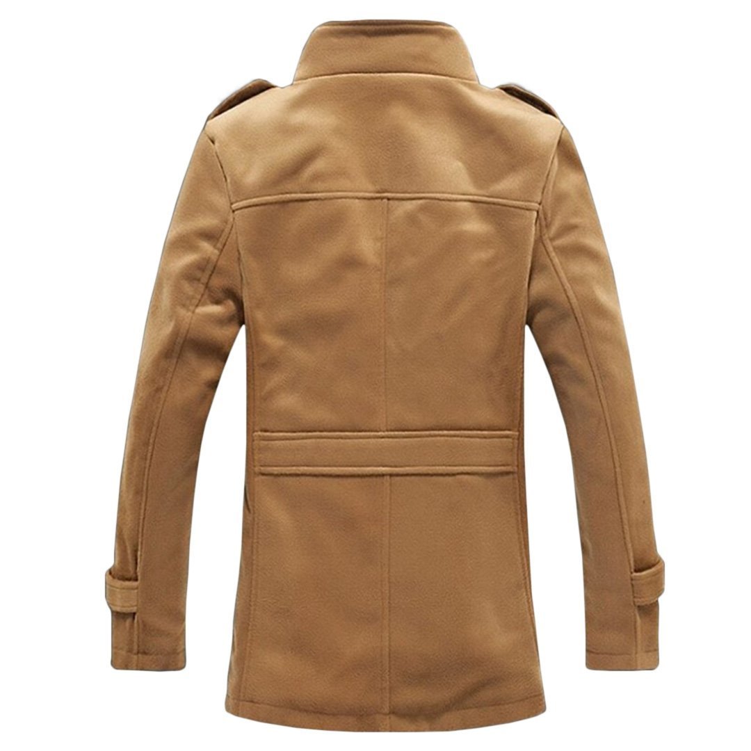 Pollogie Woolen Autumn Jacket-ABOXUN