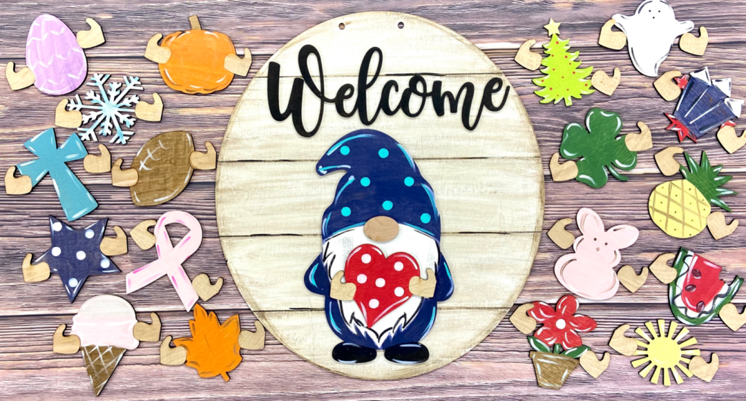 🔥50% OFF🔥Cute Gnome Door Hanger - 2022 New Year Sale🔥-ABOXUN