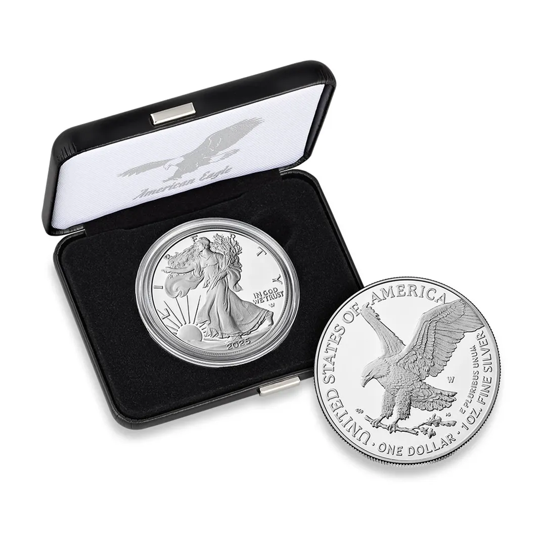 🔥HISTORICALLY LOW PRICE🔥2022～2025 AMERICAN EAGLE ONE OUNCE 99.9% SILVER PROOF COIN (W)