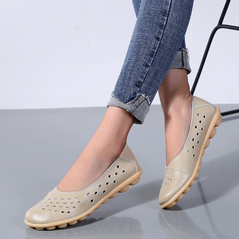 Ladies Flat Casual Sandals-ABOXUN