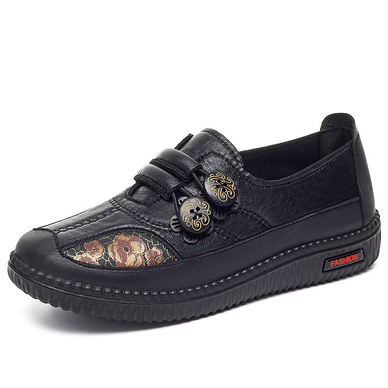 Comfortable, Soft and Durable Breathable Embroidered Shoes-ABOXUN