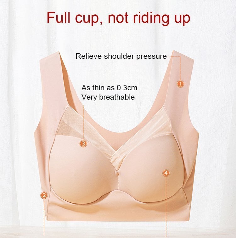 🎁2023-Christmas Hot Sale Buy 1 Get 3 Packs🎁-🔥Sexy Push Up Wireless Bras