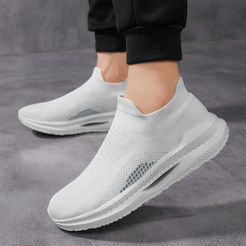 Women's Flyknit Breathable Non-Slip Casual Sneakers-ABOXUN
