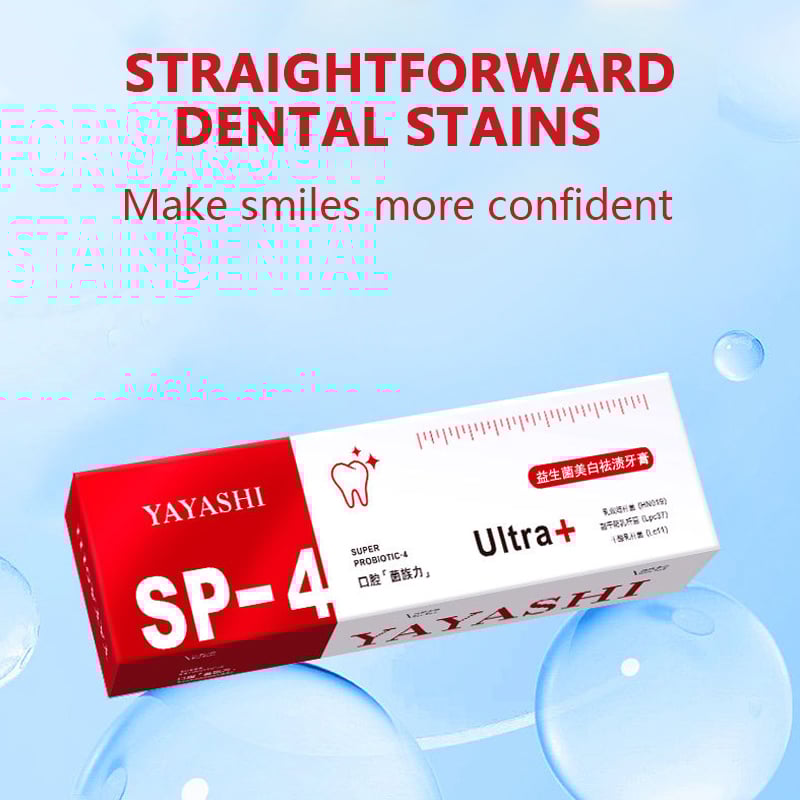 🔥2023 HOT SALE🔥 -  YAYASHI SP-4TM Probiotic Whitening Toothpaste