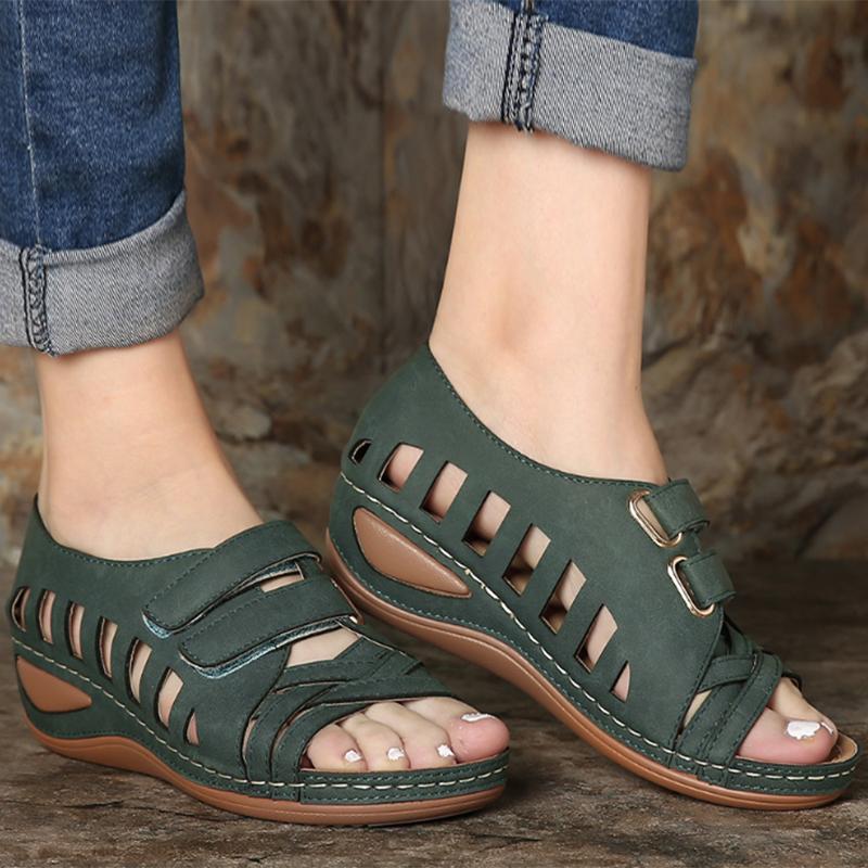 "Medical Certification"- Soft Footbed Premium Orthopedic Toe Sandals-ABOXUN