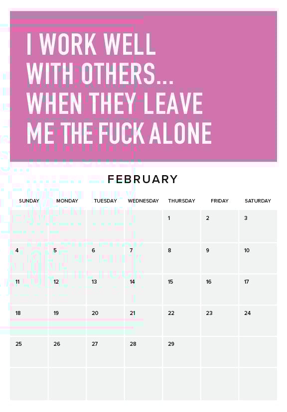 2024 Calendar Adulting Is Hard