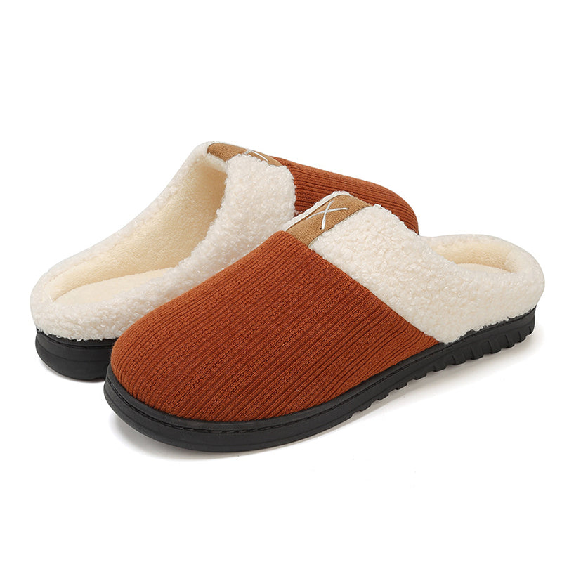 Memory foam slippers for men and women-ABOXUN