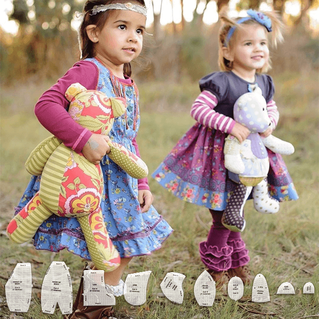 🔥🎄Memory Bear Template Ruler Set(10 PCS) - With Instructions