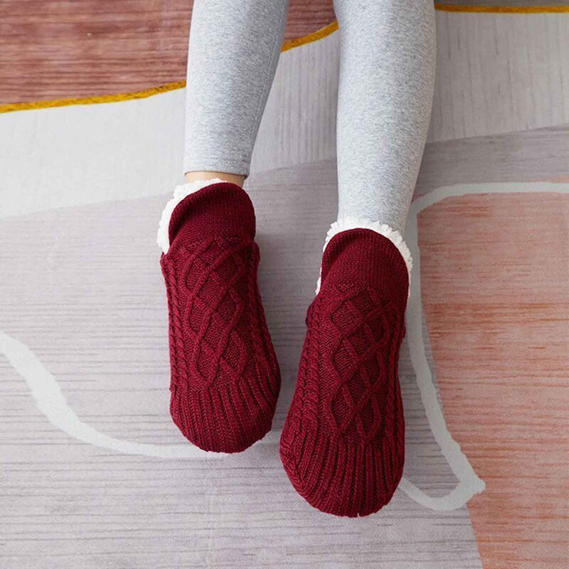 Indoor Non-slip Thermal Socks-ABOXUN