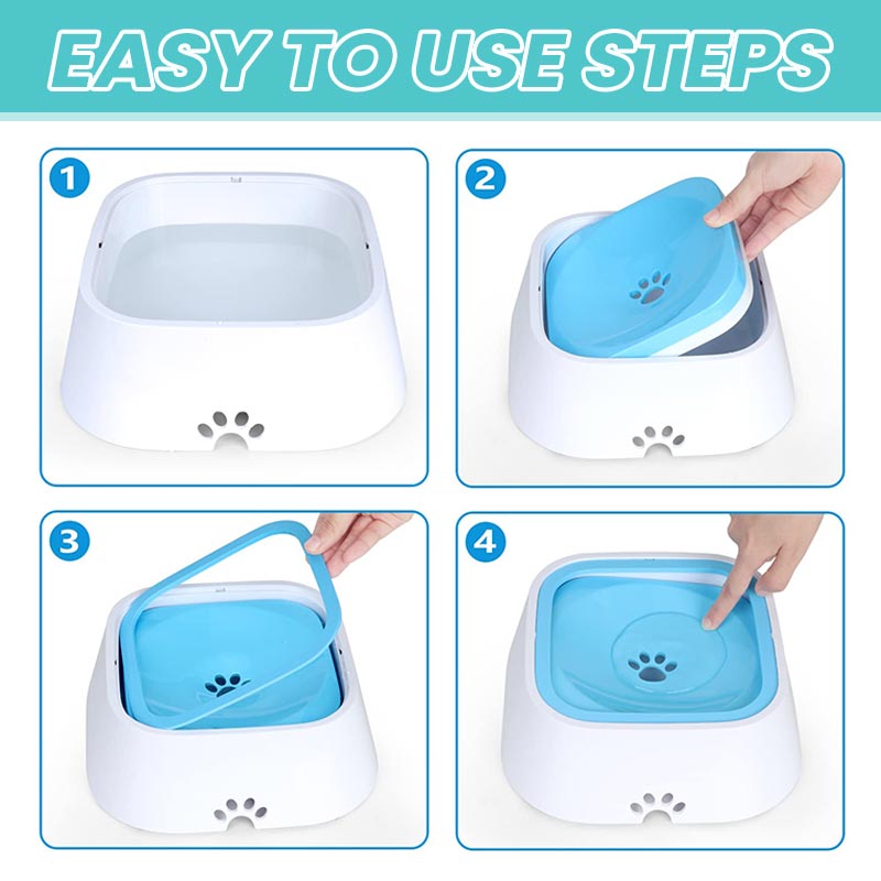 🐾No-Spill Pet Water Bowl