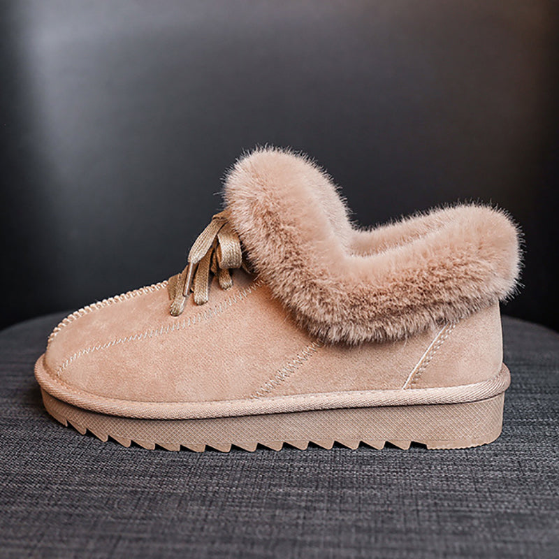 🔥HOT SALE🎁--40% OFF 🎉Ladies fleece warm snow boots-ABOXUN