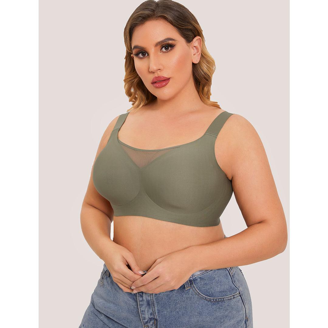 Amber/Thea Scarlet Comfy Bra-ABOXUN