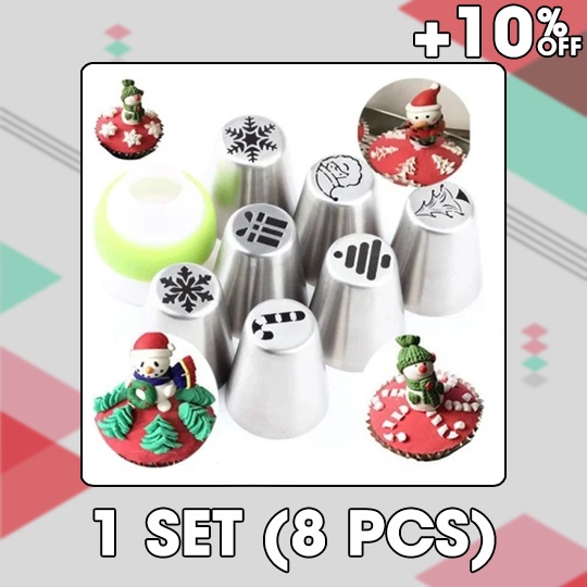 Cake Nozzle – 💥60% OFF-Last Day Sale🎄Christmas Nozzles Set-ABOXUN