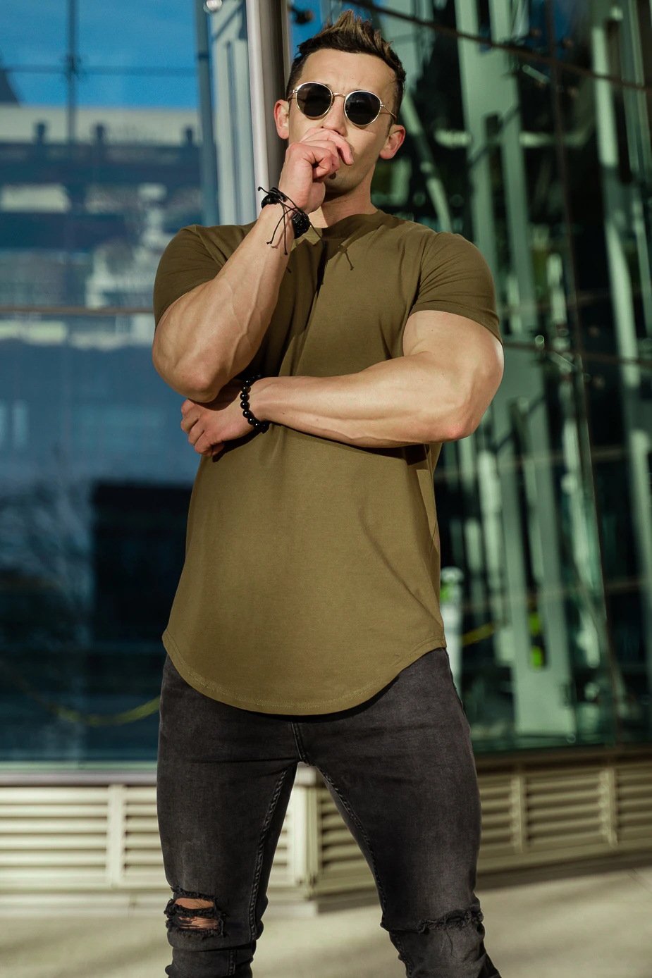 ESSENTIAL DROP-CUT T-SHIRT (Buy 2 Free Shipping)