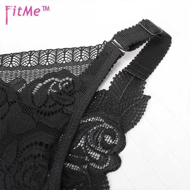 🎁Last Day 70% OFF🎁-- FitMe Rose Embroidery Front Closure Wirefree Bra