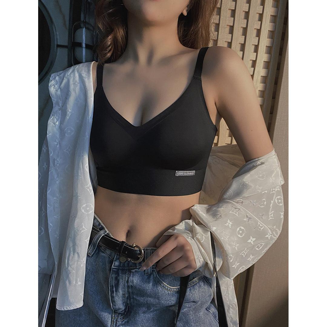 3/4 Cup Breathable Seamless Sexy  Bra-ABOXUN