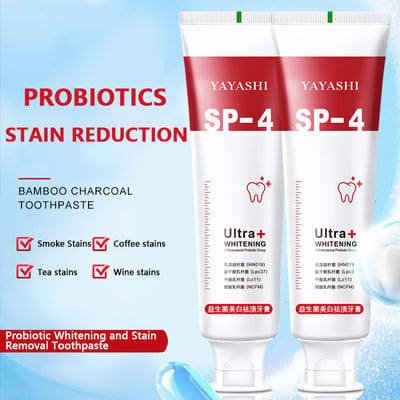 🔥2023 HOT SALE - YAYASHI SP-4 Probiotic Whitening Toothpaste