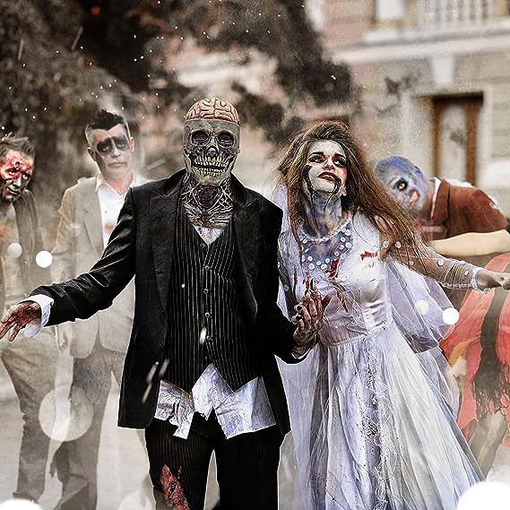 The Latest Halloween Skeleton Biochemical Mask For 2023 - 49%OFF Early-Halloween Flash Sale❗❗