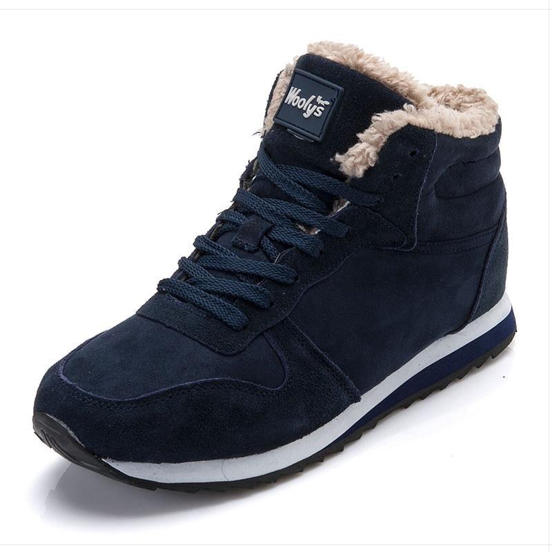 Winter non-slip warm soft-soled cotton shoes—Unisex-ABOXUN