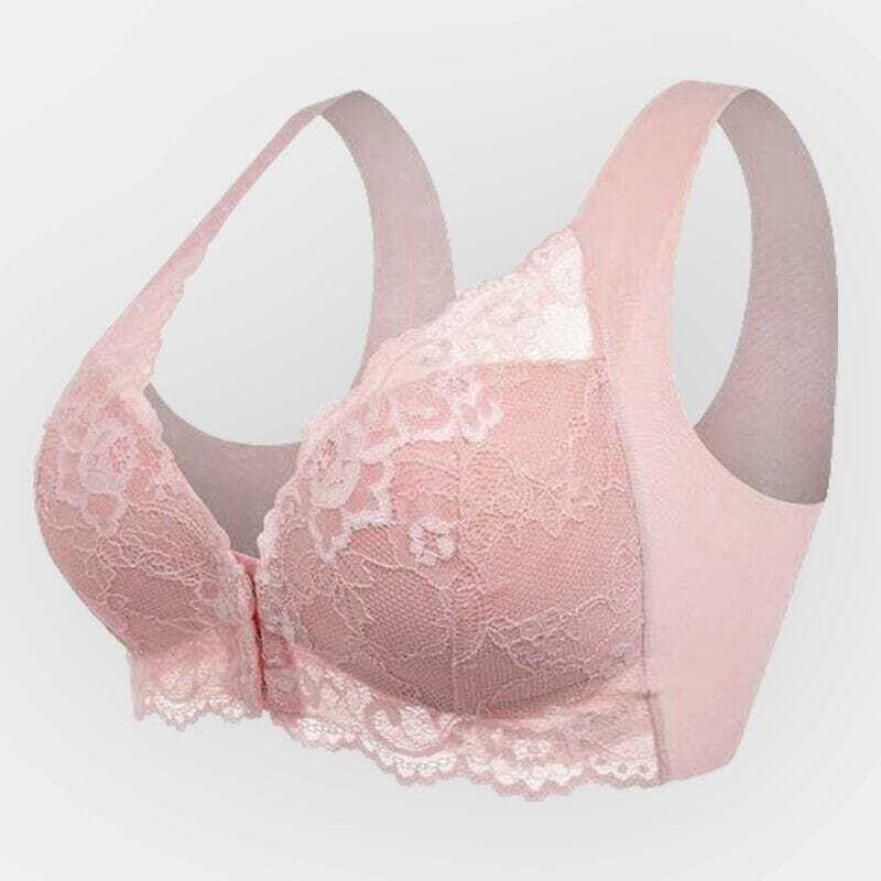Front Closure 5D Shaping Push Up Bra – Seamless, Beauty Back, Comfy-ABOXUN