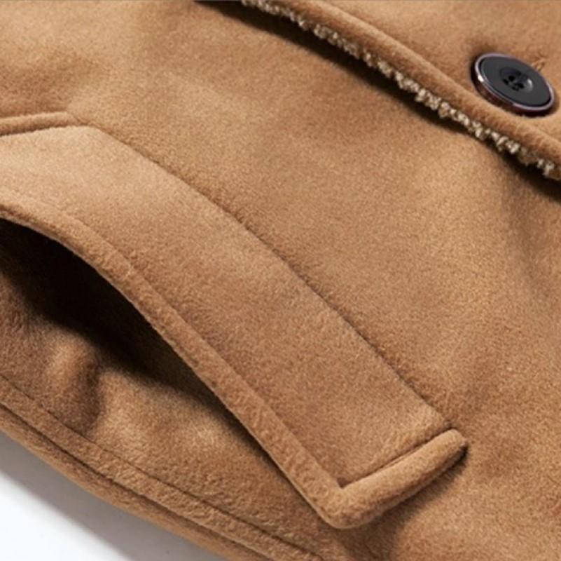 Pollogie Woolen Autumn Jacket-ABOXUN