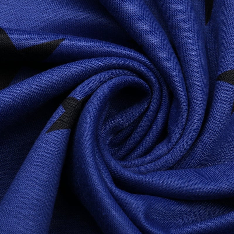 🔥Last day Sale OFF🔥-Oversized Long Sleeve Star T-Shirt-ABOXUN