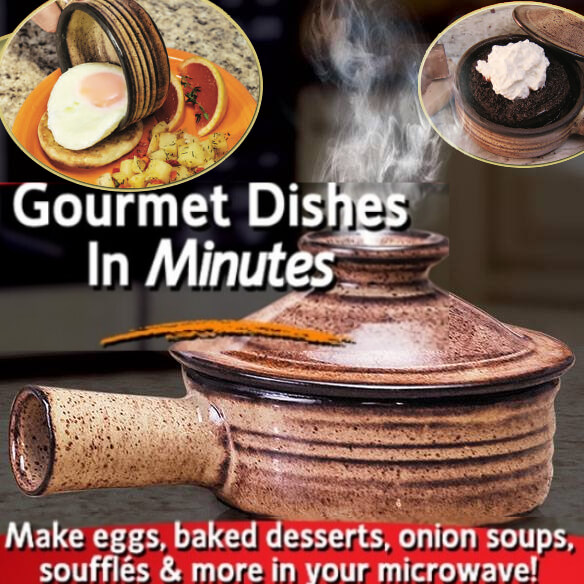 🔥Hot Sale 50% OFF-Ceramic Non-Stick Microwave Cooker- Comes with Free Gourmet Recipes