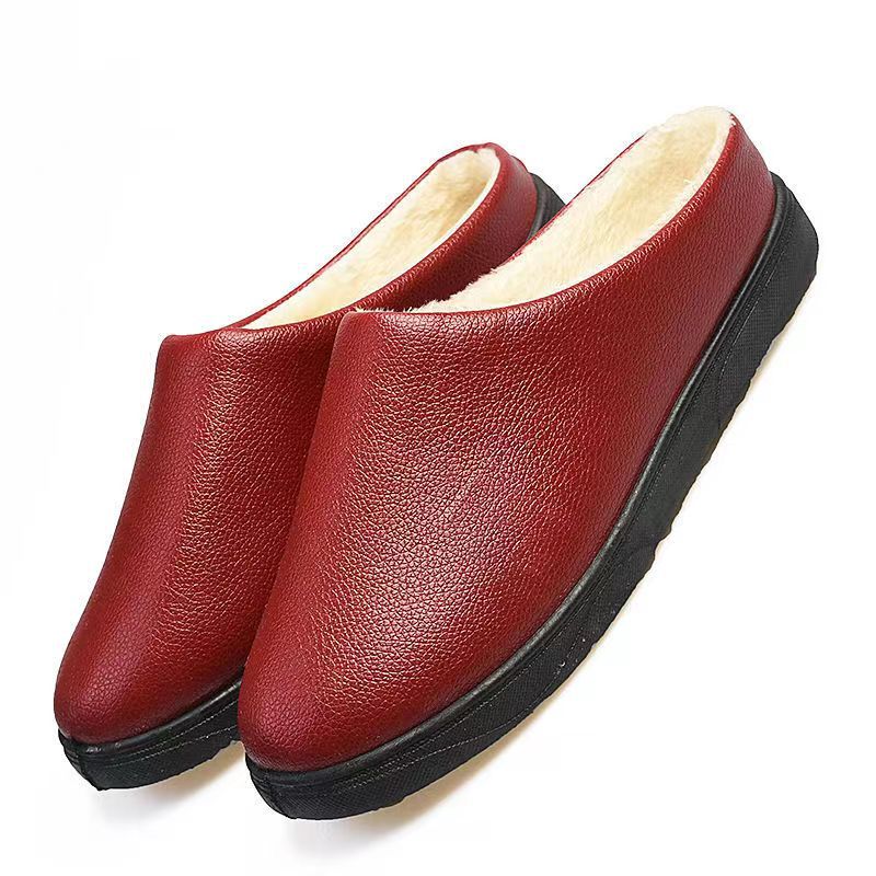 Women's Winter Warm Thick-soled Waterproof Thick-soled Slippers-ABOXUN