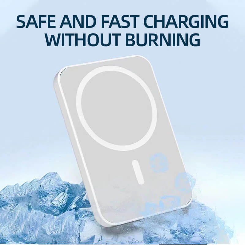 Portable Wireless Magnetic Power Bank