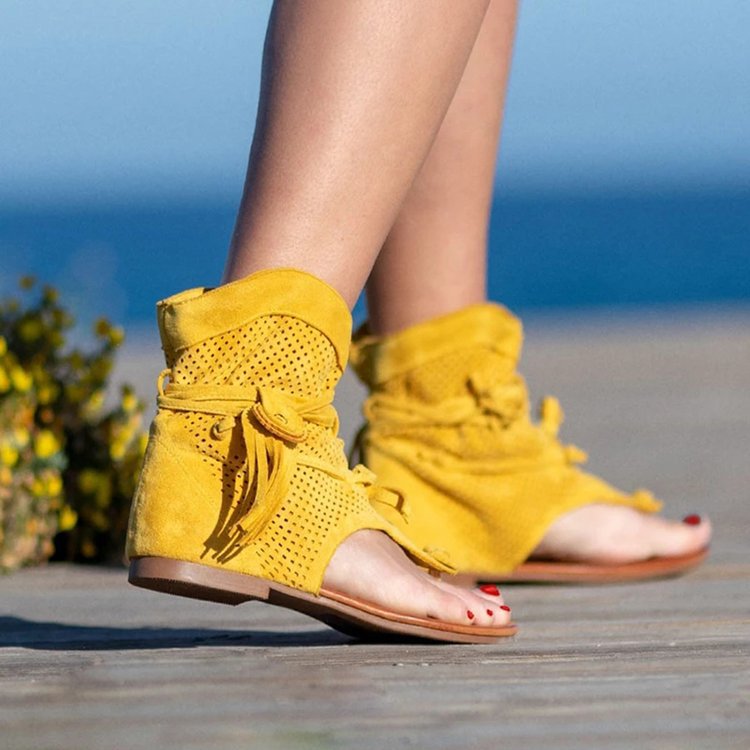 Women's Fashionable Bohemian Handmade Sandals-ABOXUN