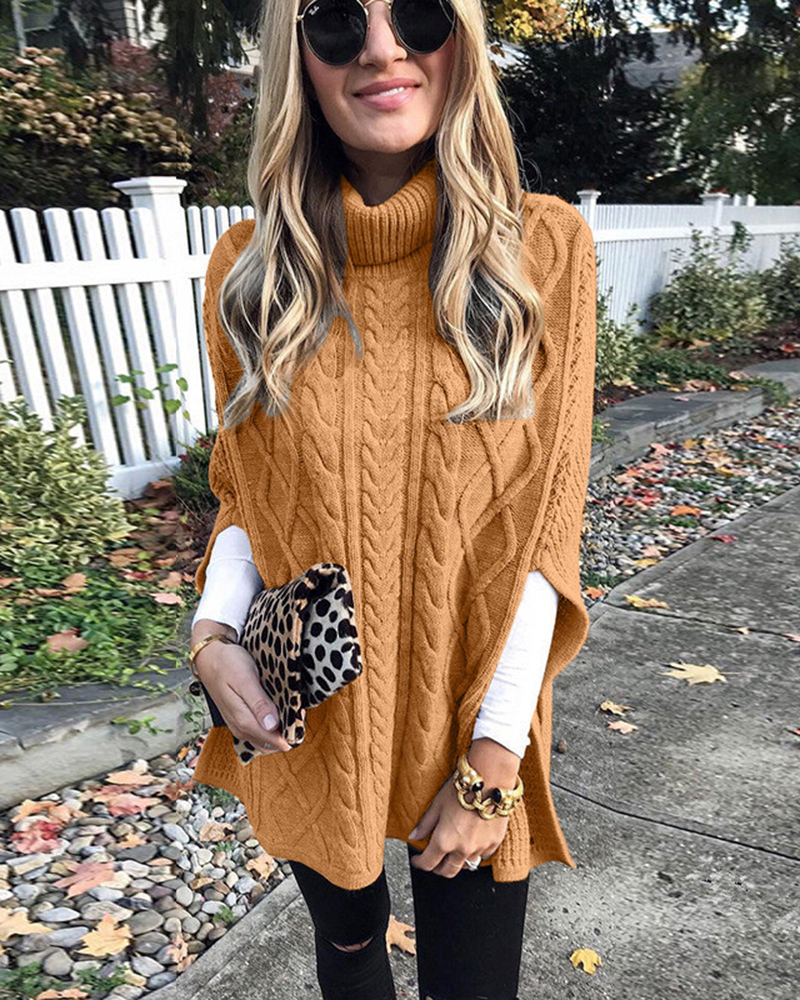 Retro Thick Stitch Casual Sweater-ABOXUN