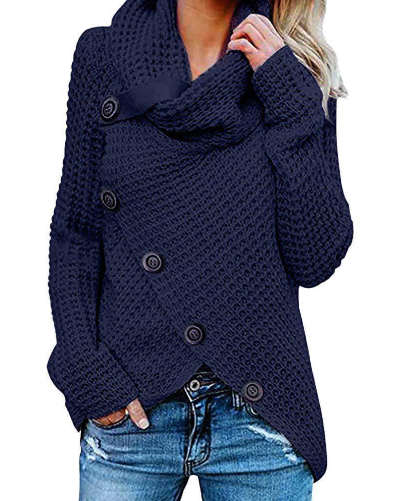 Loose Knit Sweater-ABOXUN
