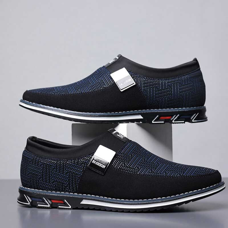 Men leather shoes-ABOXUN